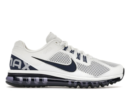 Nike Air Max 2013 Summit White Midnight Navy Black - authentic Nike sneakers