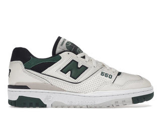 New Balance 550 Sea Salt Pine Green - authentic New Balance sneakers
