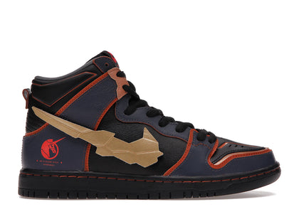 Nike SB Dunk High RX-0 Unicorn Gundam 02 Banshee - authentic Nike sneakers