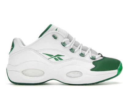 Reebok Question Low Green Toe - authentic Reebok sneakers