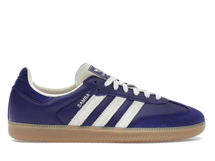 adidas Samba OG Collegiate Purple Cream (Women's) - authentic adidas sneakers