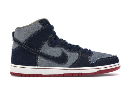Nike SB Dunk High Reese Forbes Denim - authentic Nike sneakers