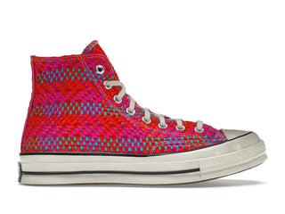 Converse Chuck Taylor All Star 70 Hi Cherry Red Pink Pop - authentic Converse sneakers