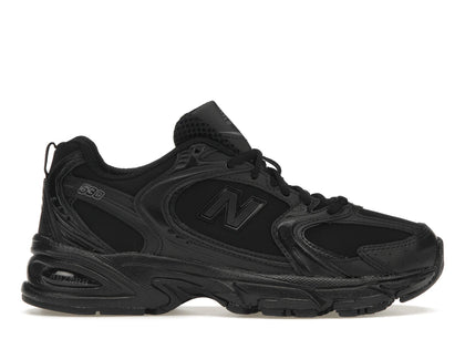 New Balance 530 Triple Black Leather - authentic New Balance sneakers