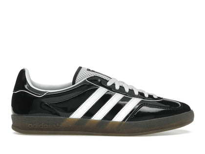 adidas Gazelle Indoor Core Black Patent Leather - authentic adidas sneakers
