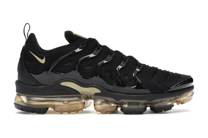 Nike Air VaporMax Plus Black Metallic Gold - authentic Nike sneakers