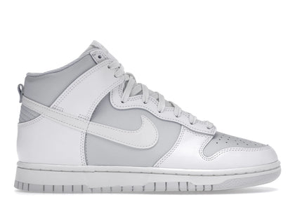 Nike Dunk High Summit White Pure Platinum - authentic Nike sneakers