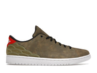 Jordan 1 Centre Court Oil Green