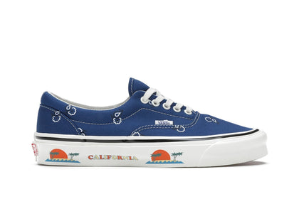 Vans OG Era Paisley Blue - authentic Vans sneakers