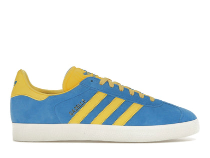 adidas Gazelle Blue Yellow - authentic adidas sneakers