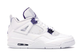 Jordan 4 Retro Metallic Purple - authentic Jordan sneakers
