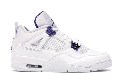 Jordan 4 Retro Metallic Purple - authentic Jordan sneakers