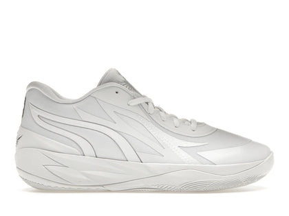 Puma LaMelo Ball MB.02 Lo White Silver - authentic Puma sneakers