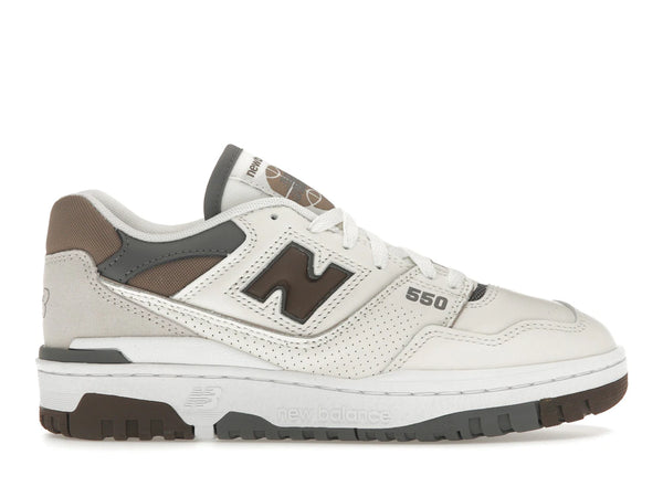 New Balance 550 Sea Salt Dark Mushroom