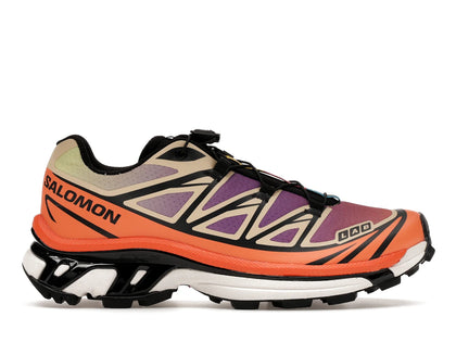 Salomon XT-6 Black Almond Dragon Fire - authentic Salomon sneakers