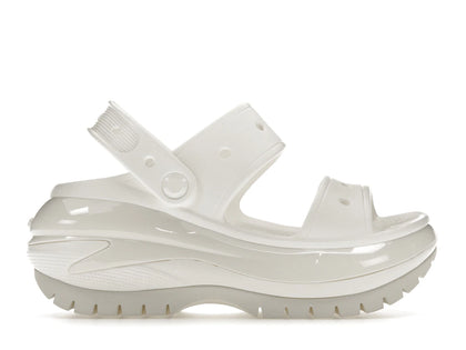 Crocs Mega Crush Sandal White - authentic Crocs sneakers