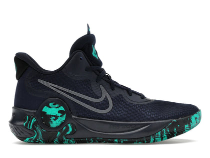 Nike KD Trey 5 IX Obsidian Clear Emerald - authentic Nike sneakers