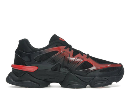 New Balance 9060 Black Red Gradient - authentic New Balance sneakers