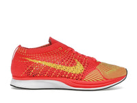 Nike Flyknit Racer Bright Crimson Volt