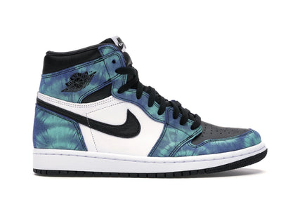 Jordan 1 Retro High Tie Dye (Women's) - authentic Jordan sneakers