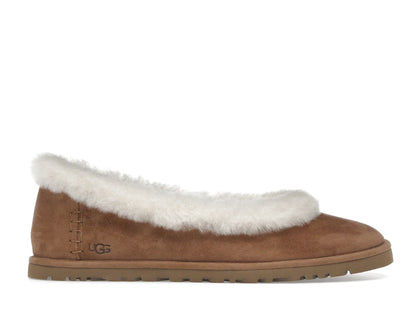UGG Zora Ballet Flat Chestnut (Women's) - authentic UGG sneakers