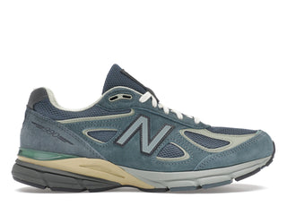 New Balance 990v4 MiUSA Auralee Blue - authentic New Balance sneakers