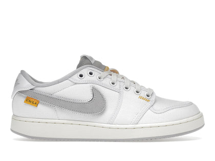 Jordan 1 Retro AJKO Low SP Union White Canvas - authentic Jordan sneakers