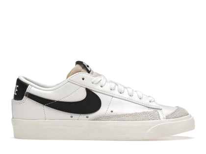 Nike Blazer Low 77 White Black (Women's) - authentic Nike sneakers