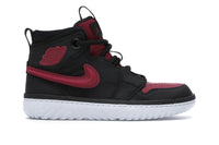 Jordan 1 High React Black Noble Red