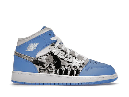 Jordan 1 Mid Sneaker School Game Winner (GS) - authentic Jordan sneakers