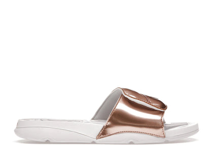 Jordan Hydro Slide Retro 5 Pinnacle Bronze - authentic Jordan sneakers