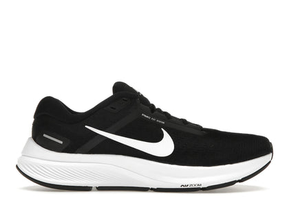 Nike Air Zoom Structure 24 Black White (Women's) - authentic Nike sneakers