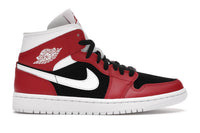 Jordan 1 Mid Gym Red Black (Damen)
