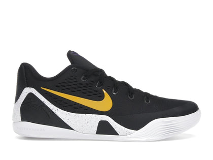 Nike Kobe 9 EM Low Protro TB Black University Gold - authentic Nike sneakers