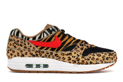 Nike Air Max 1 atmos Animal Pack 2.0 (All Black Box) (2018) - authentic Nike sneakers