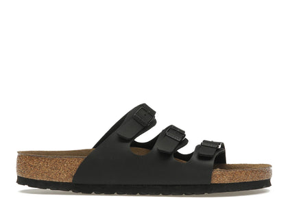 Birkenstock Florida Soft Footbed Birko-Flor Black - authentic Birkenstock sneakers