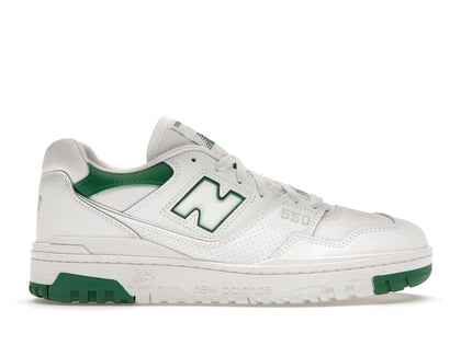 New Balance 550 White Classic Green - authentic New Balance sneakers