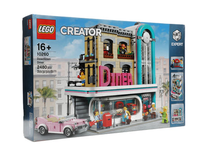 LEGO Creator Downtown Diner Set 10260 - authentic LEGO building set
