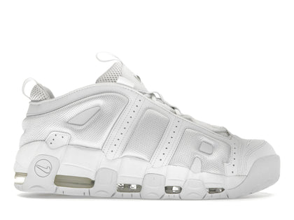 Nike Air More Uptempo Low Triple White - authentic Nike sneakers