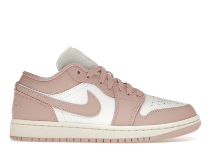Jordan 1 Low Pink Oxford (Women's) - authentic Jordan sneakers