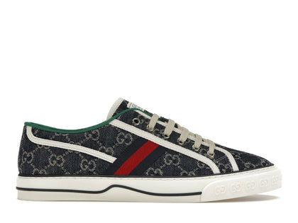 Gucci Tennis 1977 Denim GG Print - authentic Gucci sneakers