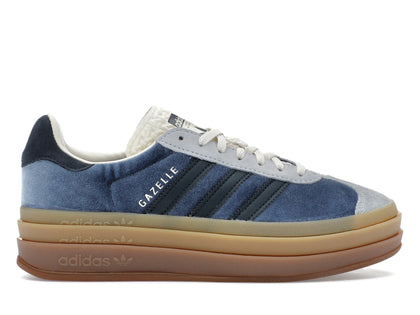 adidas Gazelle Bold Preloved Ink Velvet (Women's) - authentic adidas sneakers