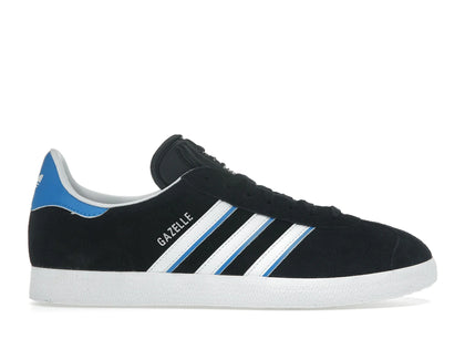 adidas Gazelle Core Black Bright Blue - authentic adidas sneakers