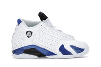 Jordan 14 Retro White Hyper Royal (PS)