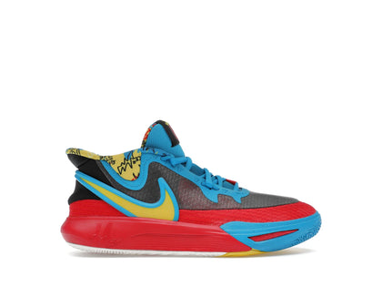 Nike Kyrie 8 GO SE Black Blue Tour Yellow (GS) - authentic Nike sneakers