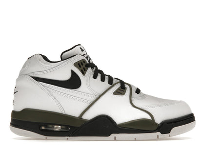 Nike Air Flight '89 White Black Olive - authentic Nike sneakers