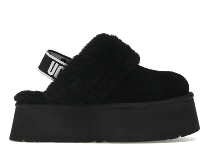 UGG Funkette Slipper Black - authentic UGG sneakers
