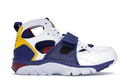 Nike Air Trainer Huarache White Regency Purple Amarillo - authentic Nike sneakers