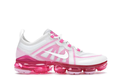 Nike Air VaporMax 2019 Summit White Pink Rise (Women's) - authentic Nike sneakers