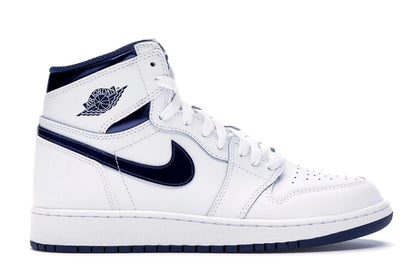 Jordan 1 Retro Metallic Navy (2016) (GS) - authentic Jordan sneakers
